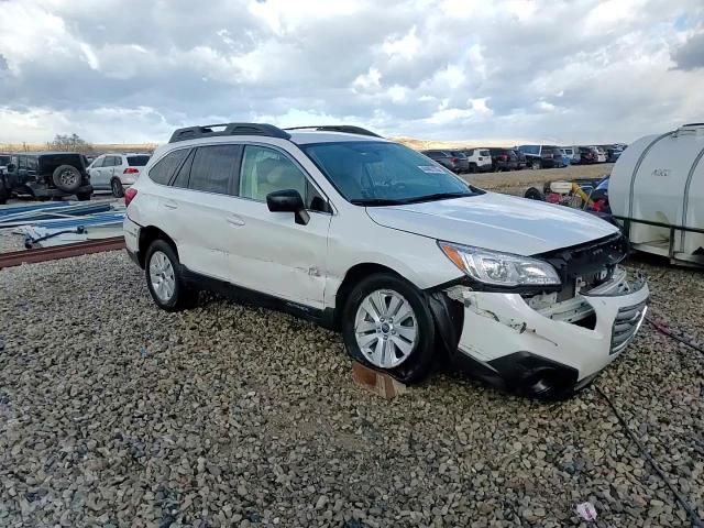 2017 Subaru Outback VIN 4S4BSAAC6H3303453 Copart auction photo, front end / side damage thumbnail 14
