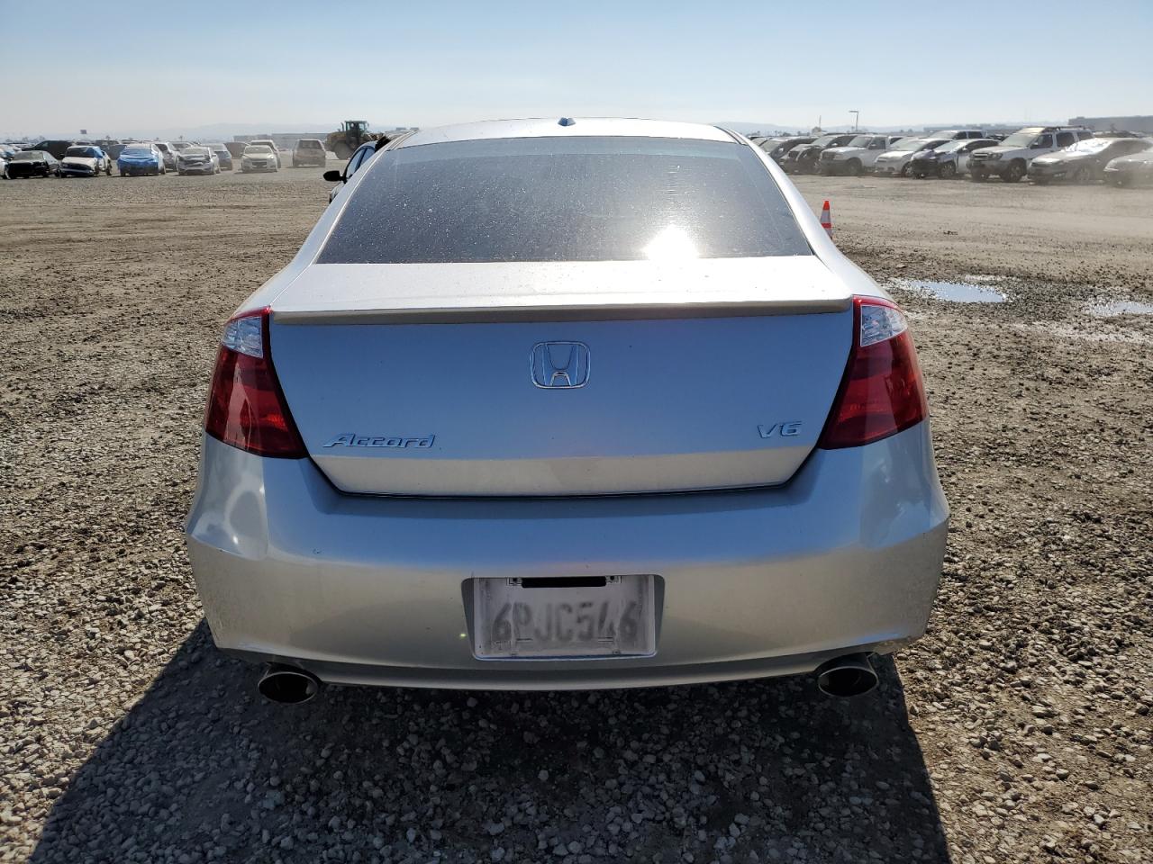 2010 Honda Accord VIN 1HGCS2B86AA007893 Copart auction photo, side / front end damage thumbnail 6