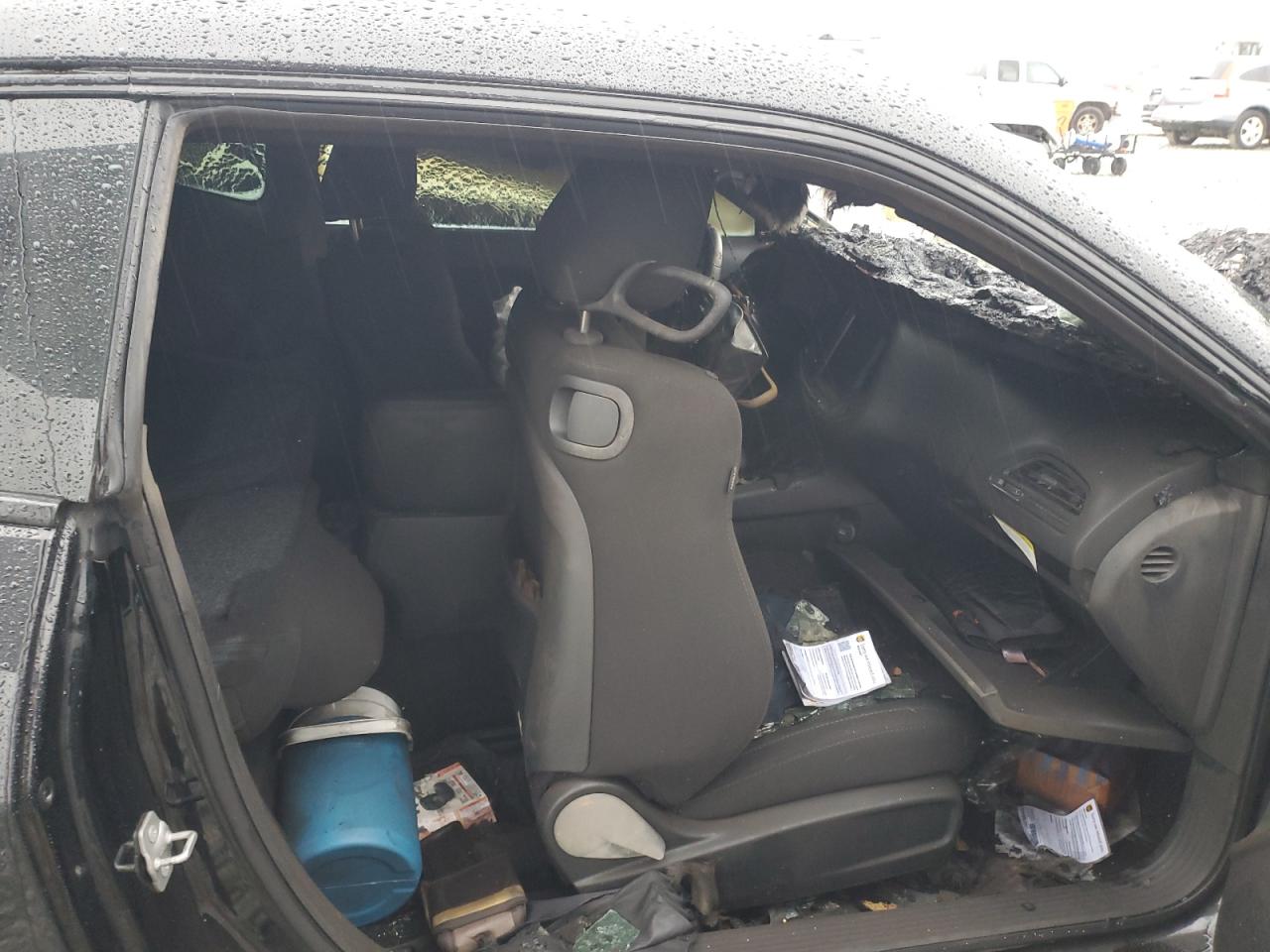 2019 Dodge Challenger VIN 2C3CDZJG9KH566792 Copart auction photo, burn - engine / burn - interior damage thumbnail 8