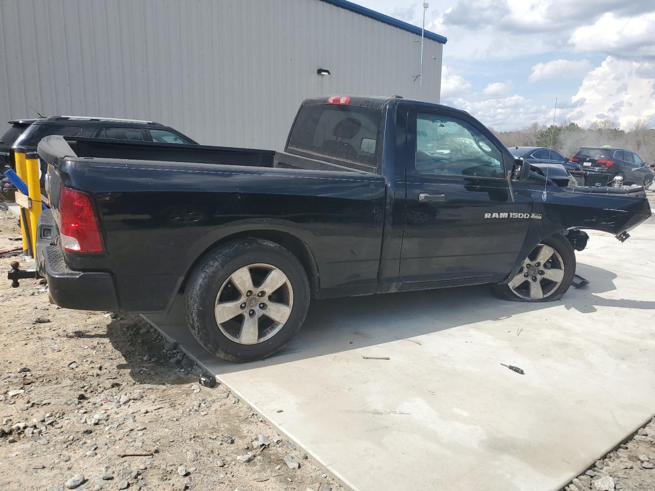 2012 Dodge RAM VIN 3C6JD6AT9CG262868 Copart auction photo, front end damage thumbnail 3