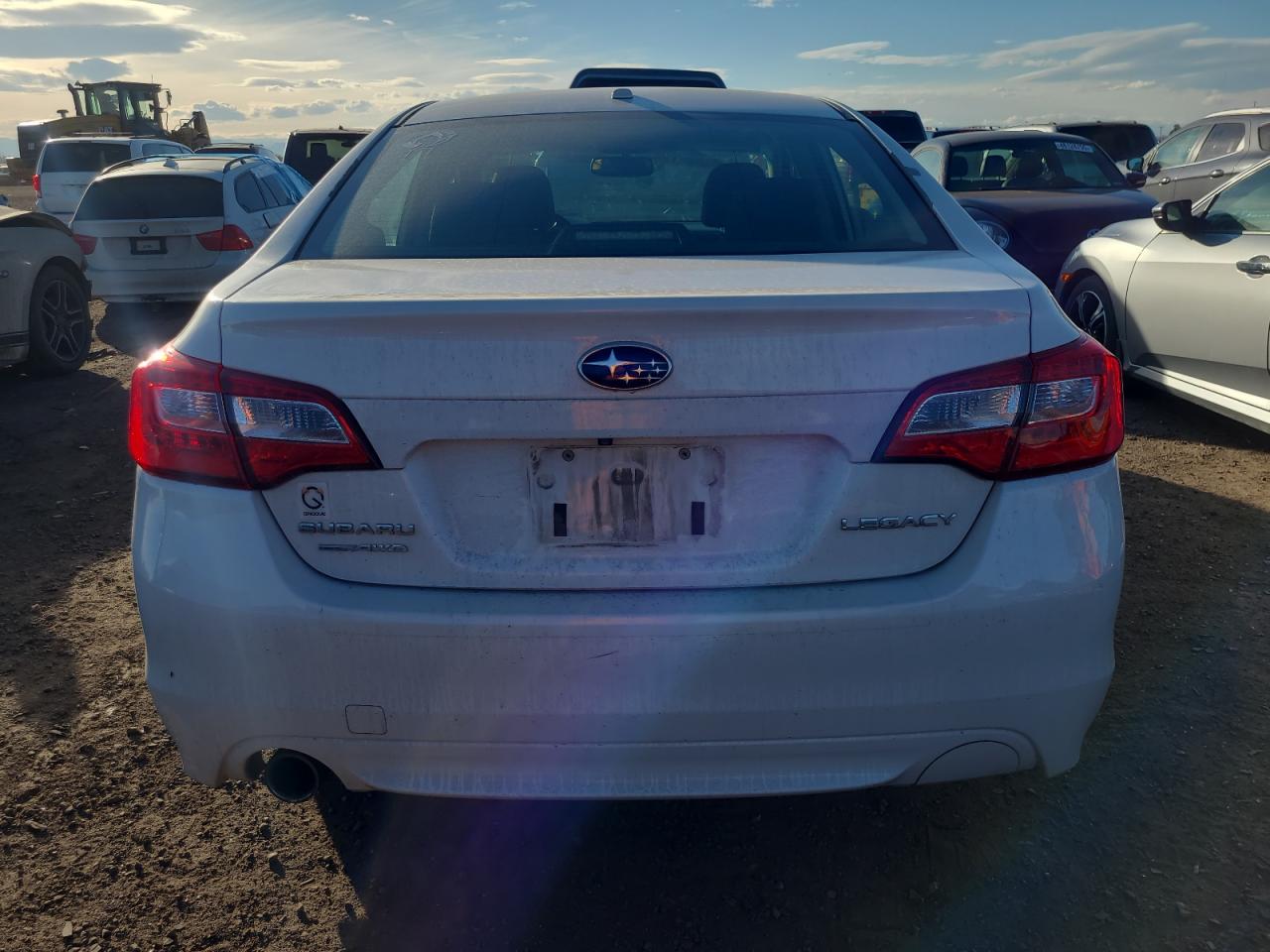 2015 Subaru Legacy VIN 4S3BNBD62F3029186 Copart auction photo, front end damage thumbnail 6