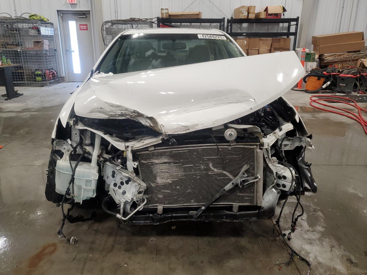 2014 Toyota Camry VIN 4T1BF1FK9EU742060 Copart auction photo, side / front end damage thumbnail 5