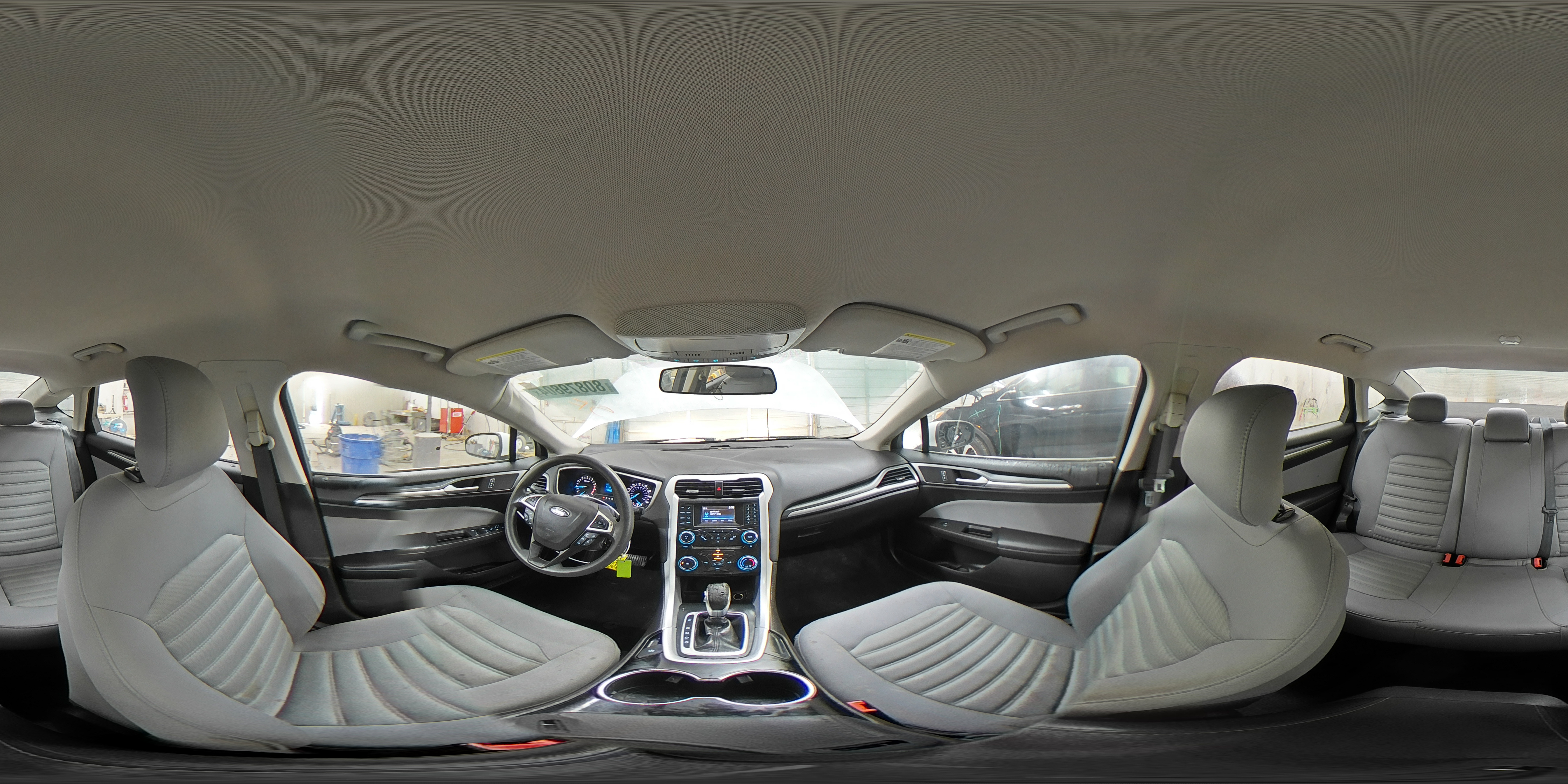 2014 Ford Fusion VIN 1FA6P0G76E5403165 Copart auction photo, side damage thumbnail 14