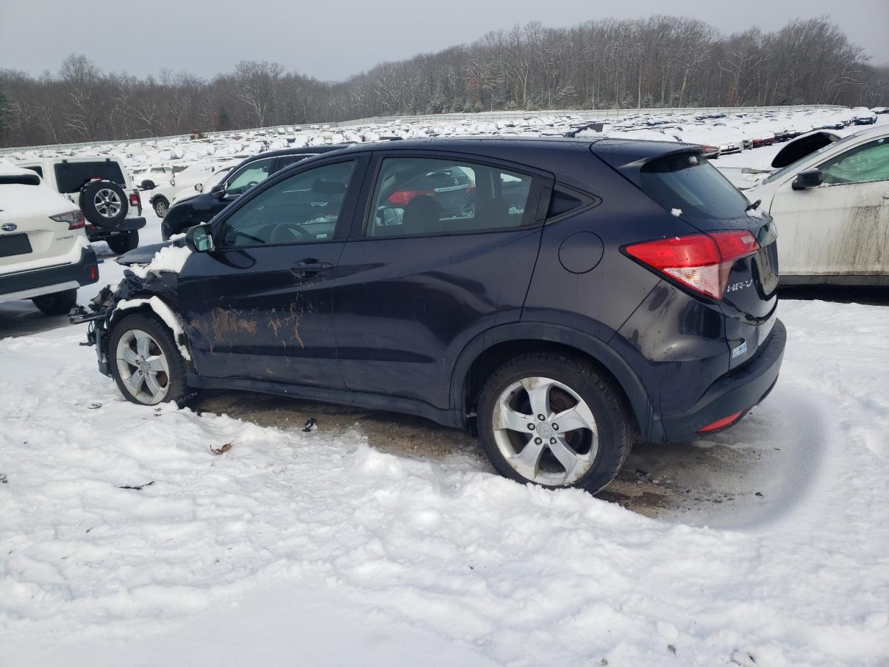 2016 Honda HR-V VIN 3CZRU6H34GM721761 Copart auction photo, front end damage thumbnail 2