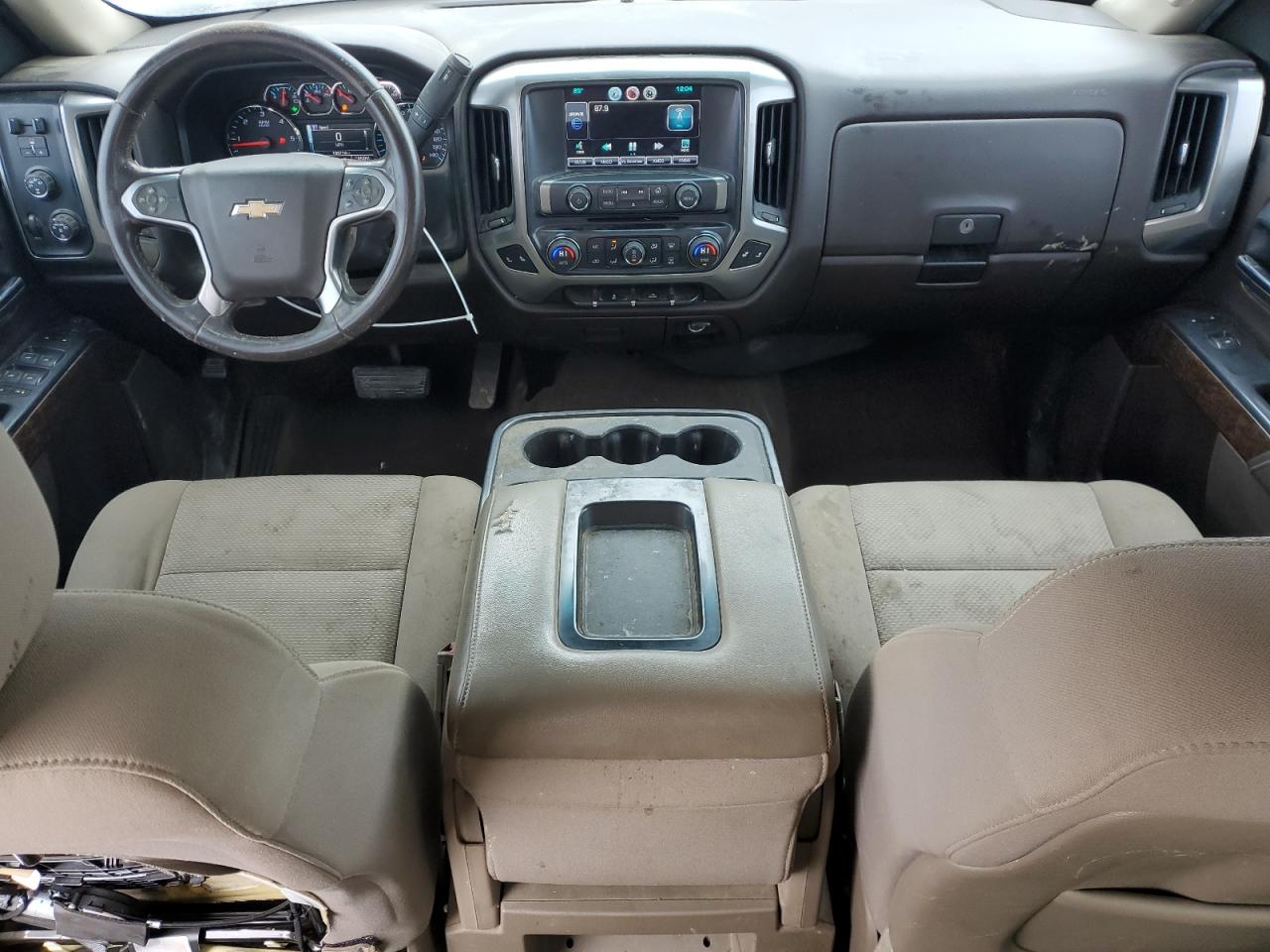 2014 Chevrolet Silverado VIN 3GCUKRECXEG539604 Copart auction photo, rear end damage thumbnail 8