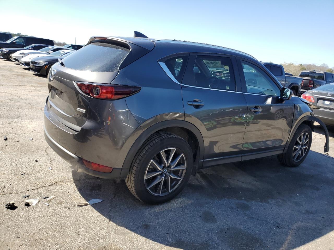 2018 Mazda CX-5 VIN JM3KFACM9J1357479 Copart auction photo, front end damage thumbnail 3