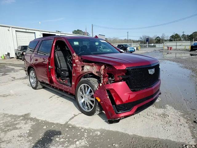 2024 Cadillac Escalade VIN 1GYS4FKL1RR314184 Copart auction photo, front end / side damage thumbnail 15