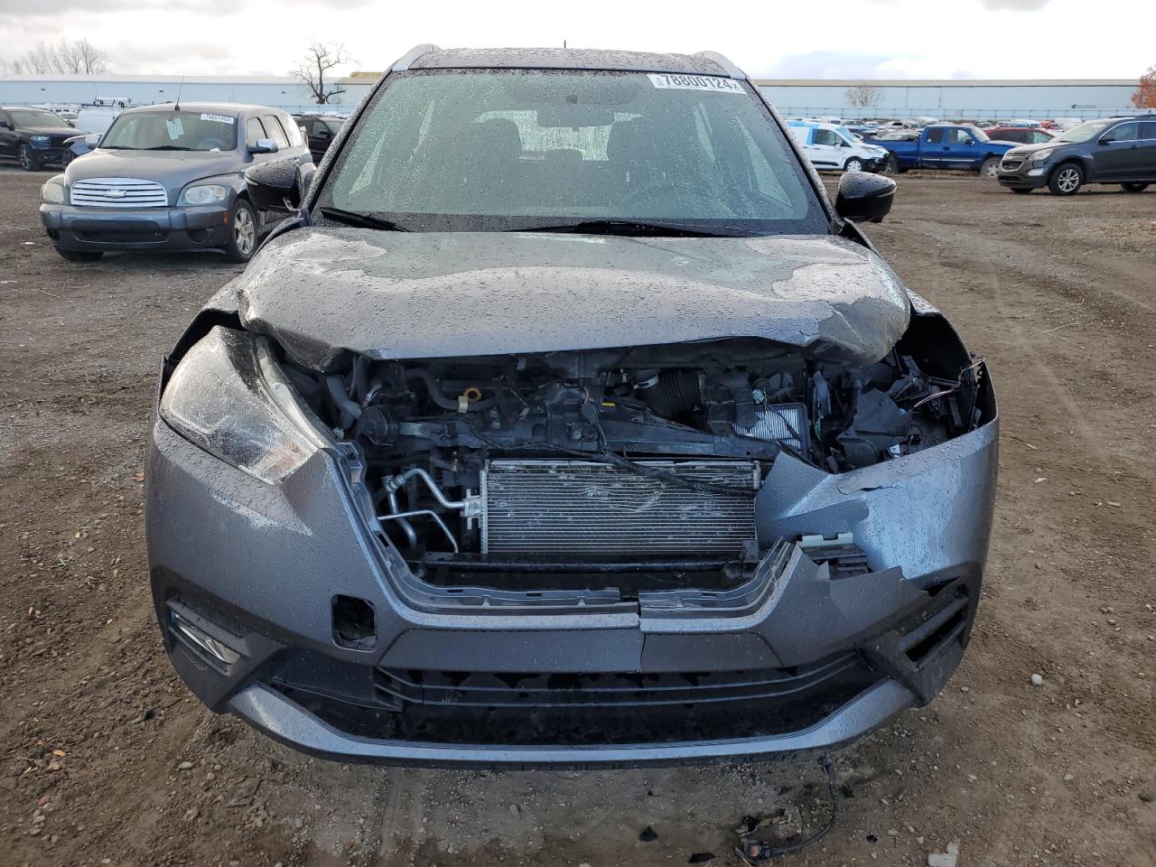 2019 Nissan Kicks VIN 3N1CP5CU1KL553494 Copart auction photo, front end / minor dent/scratches damage thumbnail 5
