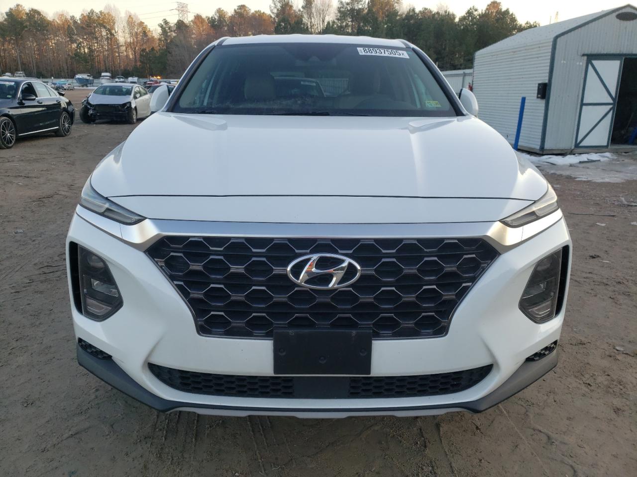 2019 Hyundai Santa Fe VIN 5NMS23AD9KH105757 Copart auction photo, vandalism damage thumbnail 5