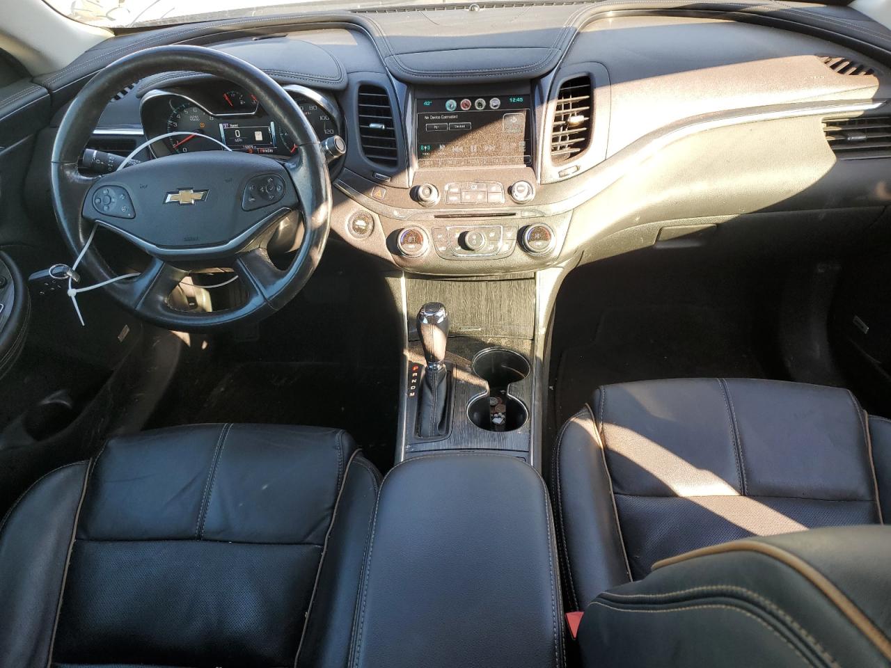 2017 Chevrolet Impala VIN 2G1145S30H9136006 Copart auction photo, side / front end damage thumbnail 8