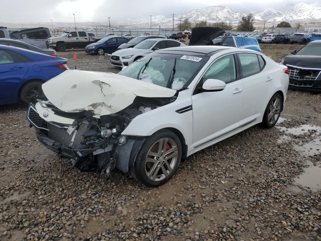 2013 KIA Optima VIN 5XXGR4A65DG131640