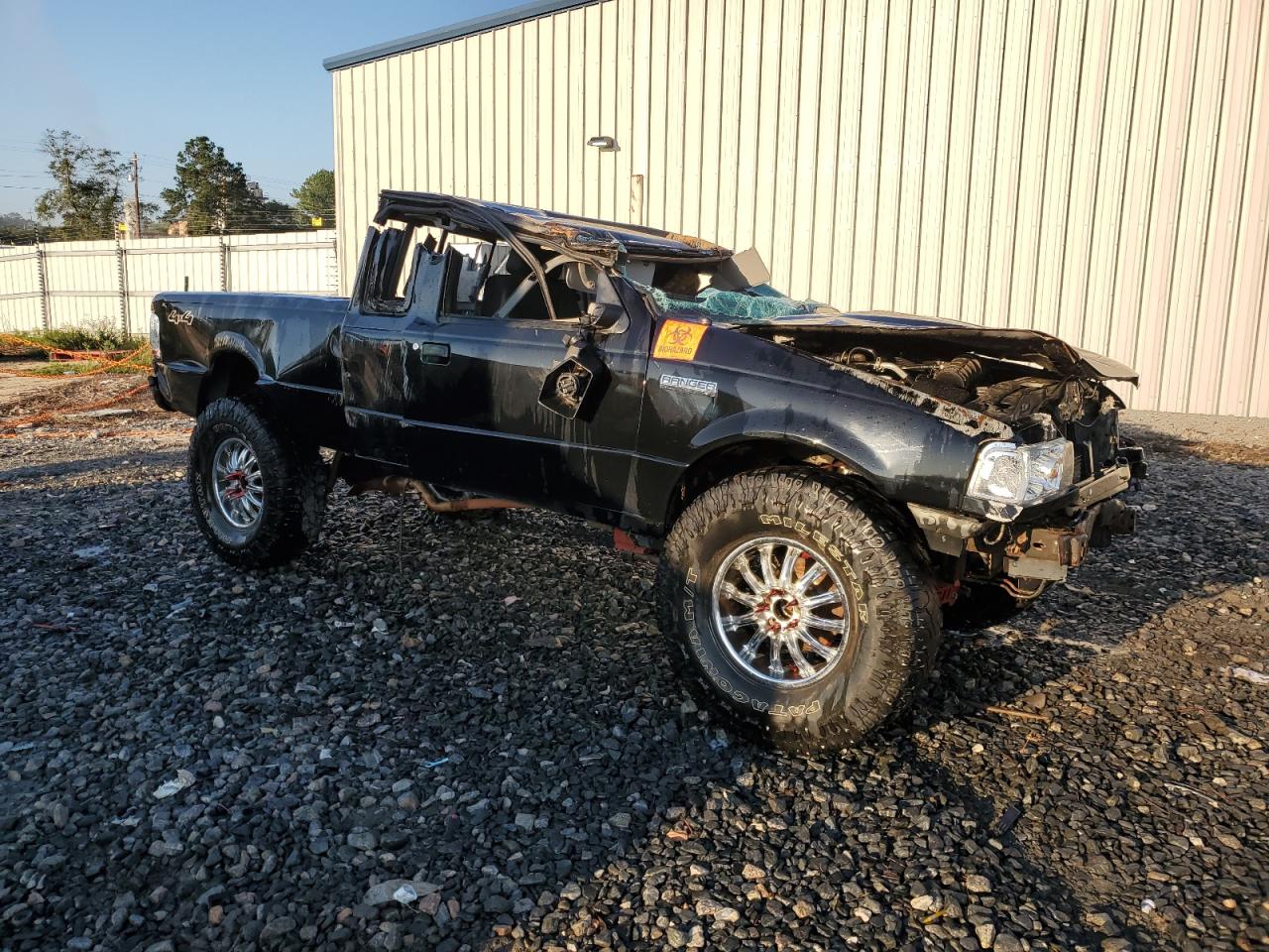 2011 Ford Ranger VIN 1FTLR4FE8BPA65086 Copart auction photo, rollover damage thumbnail 4