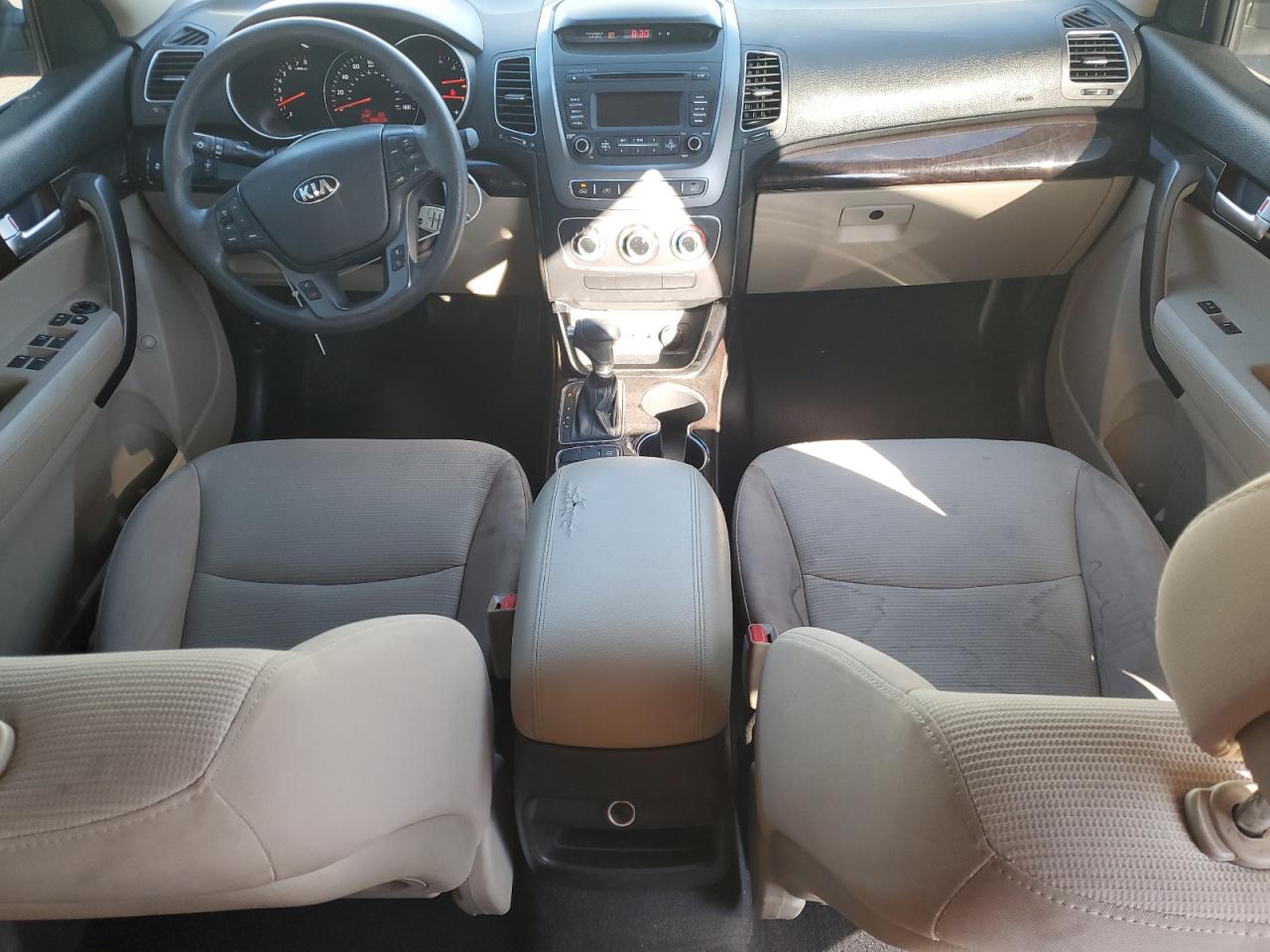 2014 KIA Sorento VIN 5XYKTDA75EG452854 Copart auction photo, front end damage thumbnail 8