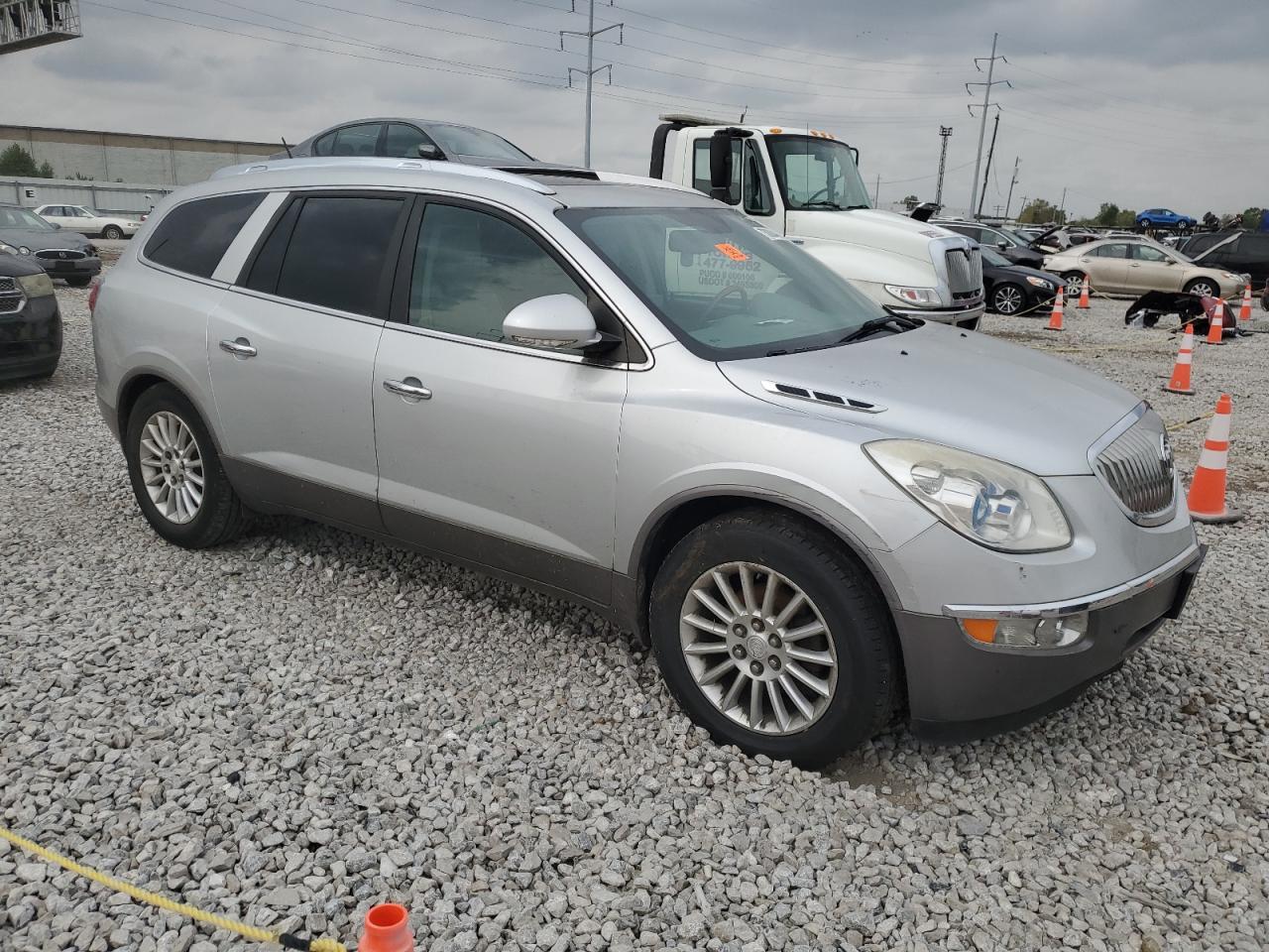 2011 Buick Enclave VIN 5GAKVBEDXBJ401247 Copart auction photo, biohazard/chemical damage thumbnail 4