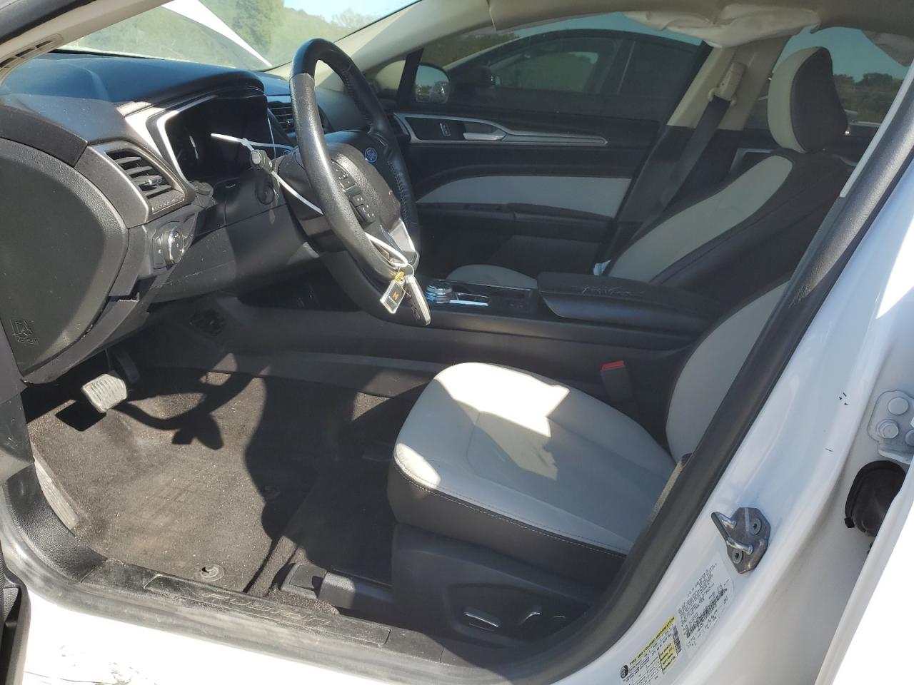 2020 Ford Fusion VIN 3FA6P0HD7LR169343 Copart auction photo, front end / side damage thumbnail 7