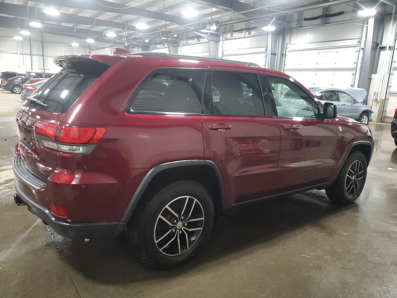 2017 Jeep Grand Cherokee VIN 1C4RJFLG8HC946793 Copart auction photo, front end damage thumbnail 3