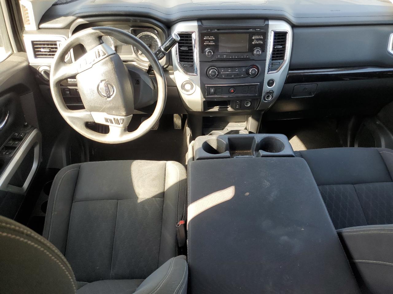 2018 Nissan Titan VIN 1N6AA1EK1JN532358 Copart auction photo, front end / side damage thumbnail 8