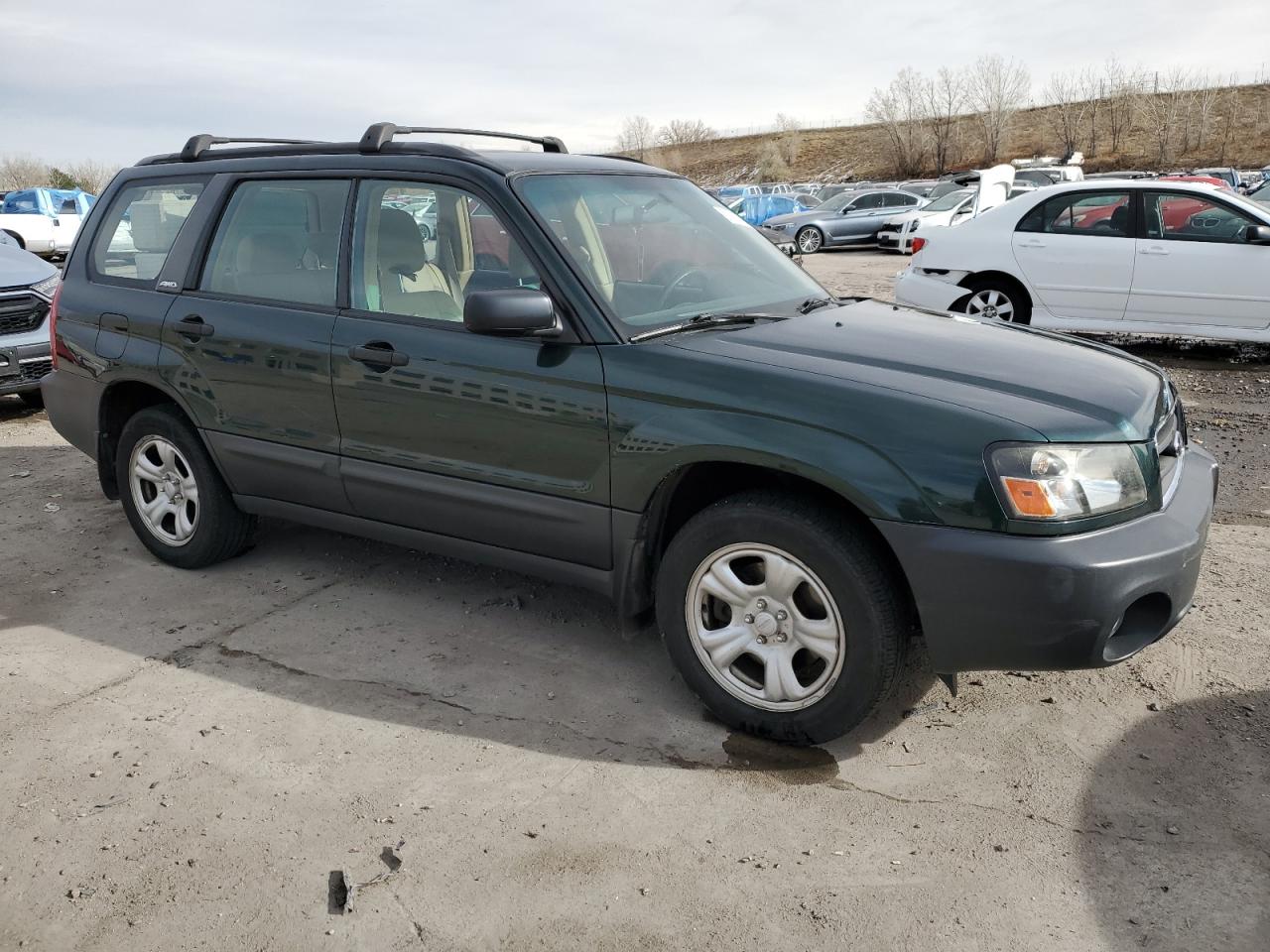 2004 Subaru Forester VIN JF1SG63664H708256 Copart auction photo, rear end damage thumbnail 4