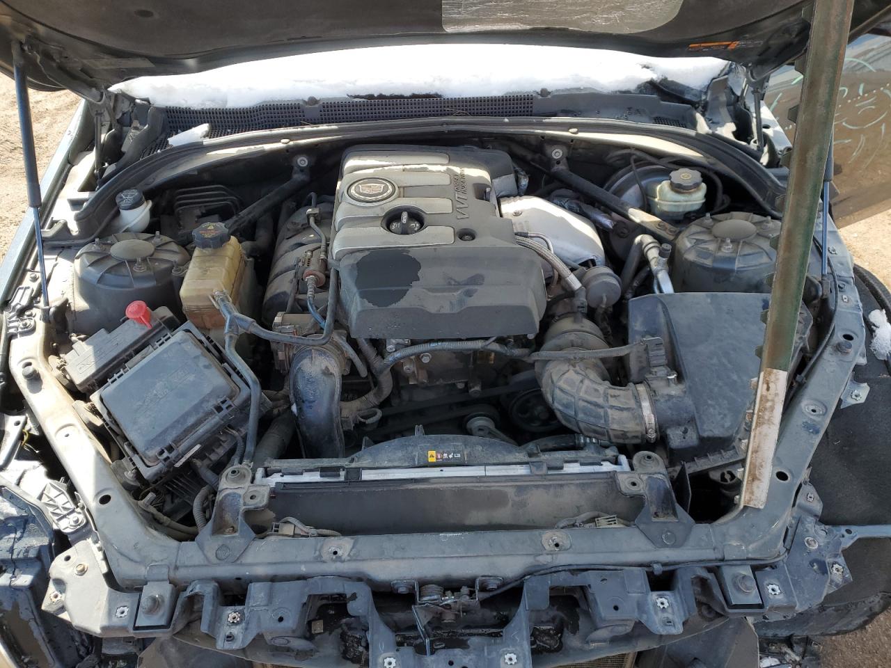 2014 Cadillac ATS VIN 1G6AG5RX4E0109116 Copart auction photo, front end / side damage thumbnail 11
