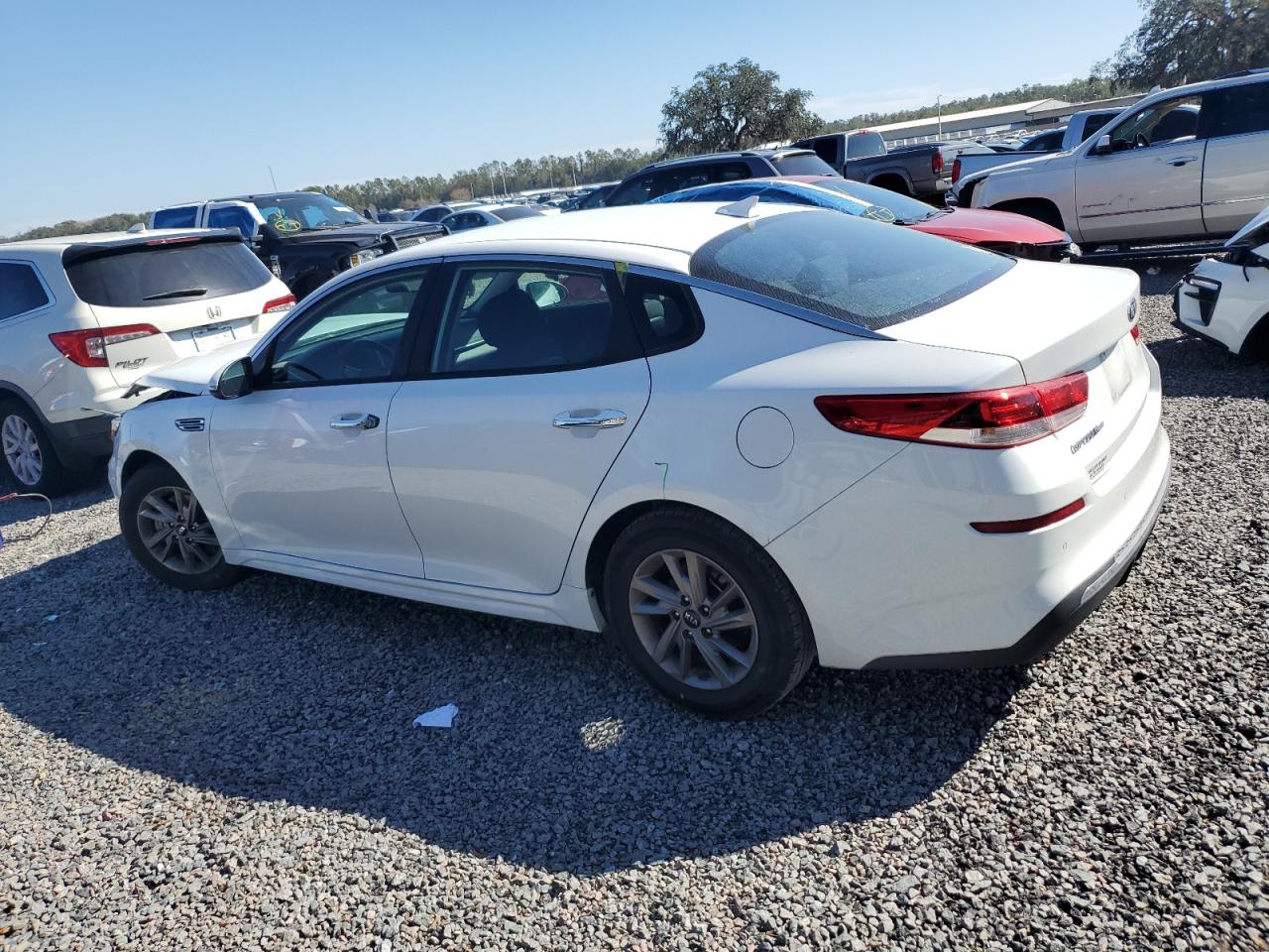 2020 KIA Optima VIN 5XXGT4L34LG434346 Copart auction photo, front end damage thumbnail 2