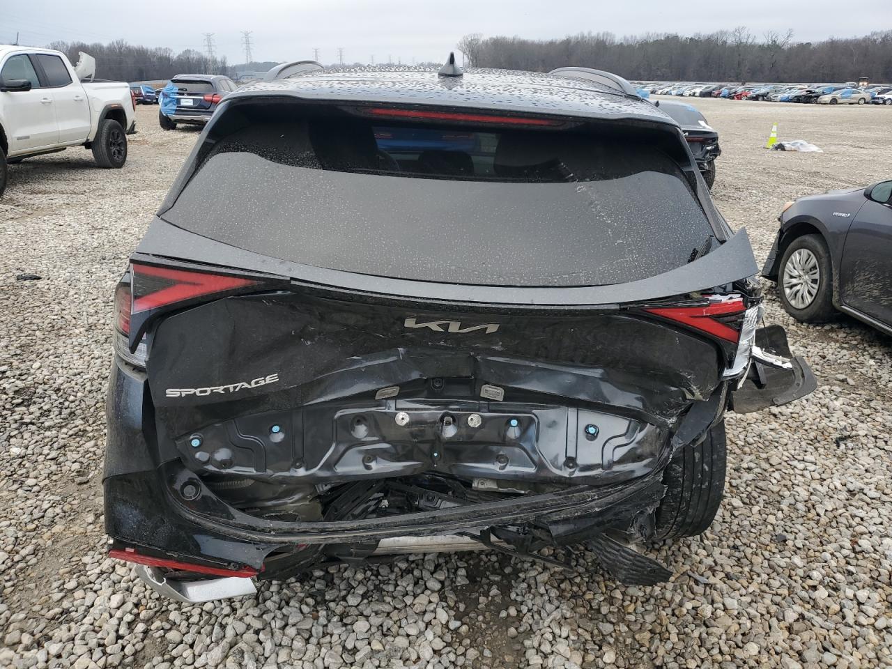 2023 KIA Sportage VIN 5XYK43AF3PG047772 Copart auction photo, rear end / front end damage thumbnail 6