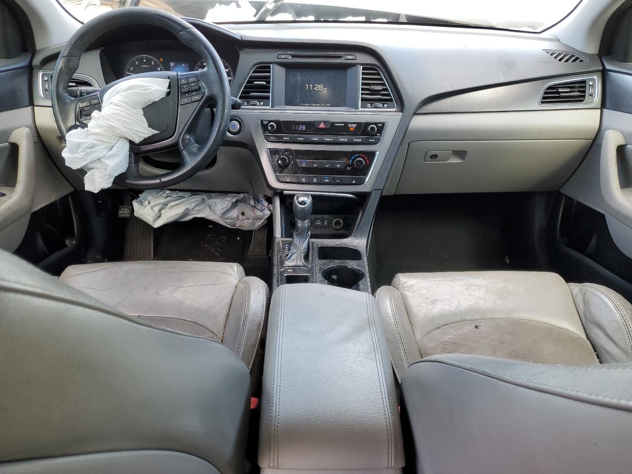 2017 Hyundai Sonata VIN 5NPE34AF2HH500263 Copart auction photo, front end damage thumbnail 8