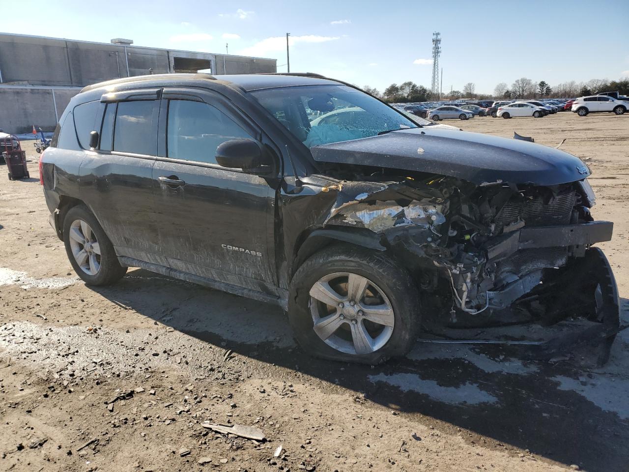 2016 Jeep Compass VIN 1C4NJDEB7GD759252 Copart auction photo, front end damage thumbnail 4