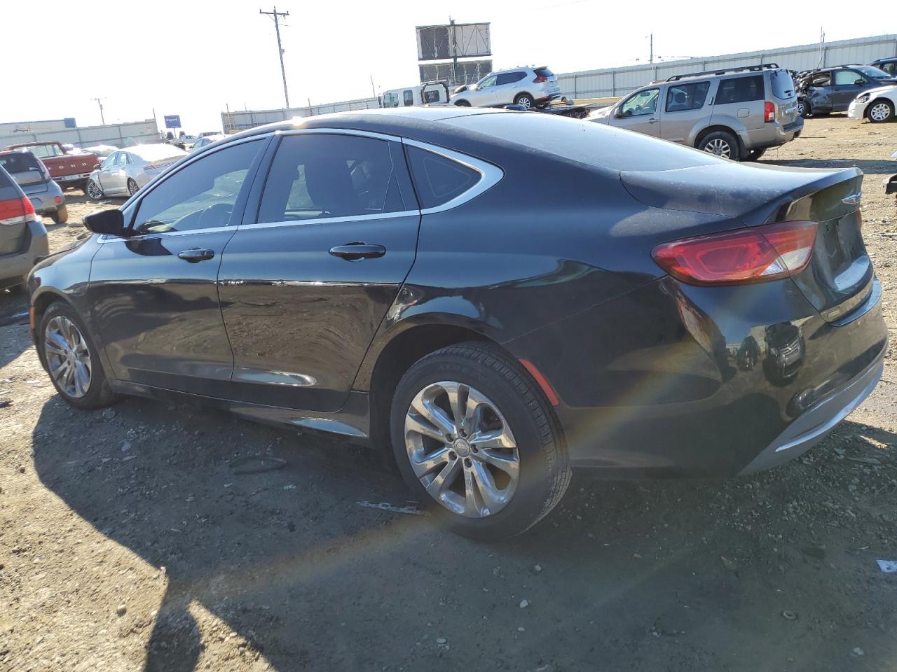 2015 Chrysler 200 VIN 1C3CCCABXFN707838 Copart auction photo, undercarriage / all over damage thumbnail 2