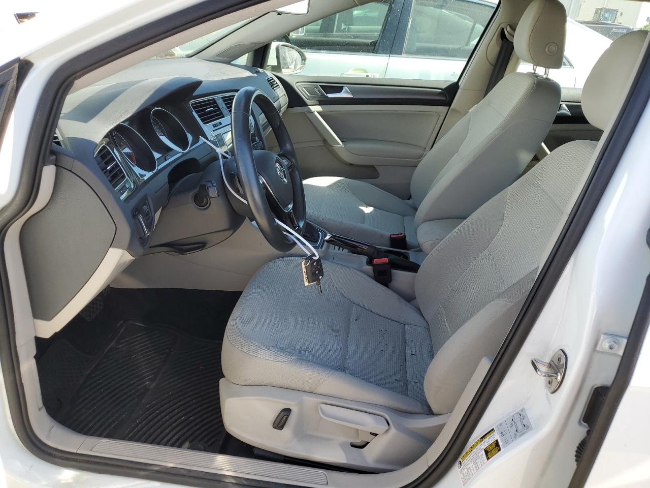 2019 Volkswagen Golf VIN 3VW117AU6KM505369 Copart auction photo, all over damage thumbnail 7