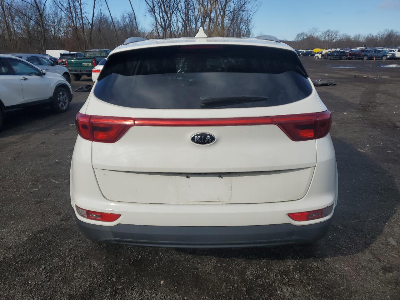 2018 KIA Sportage VIN KNDPMCAC9J7373933 Copart auction photo, side damage thumbnail 6