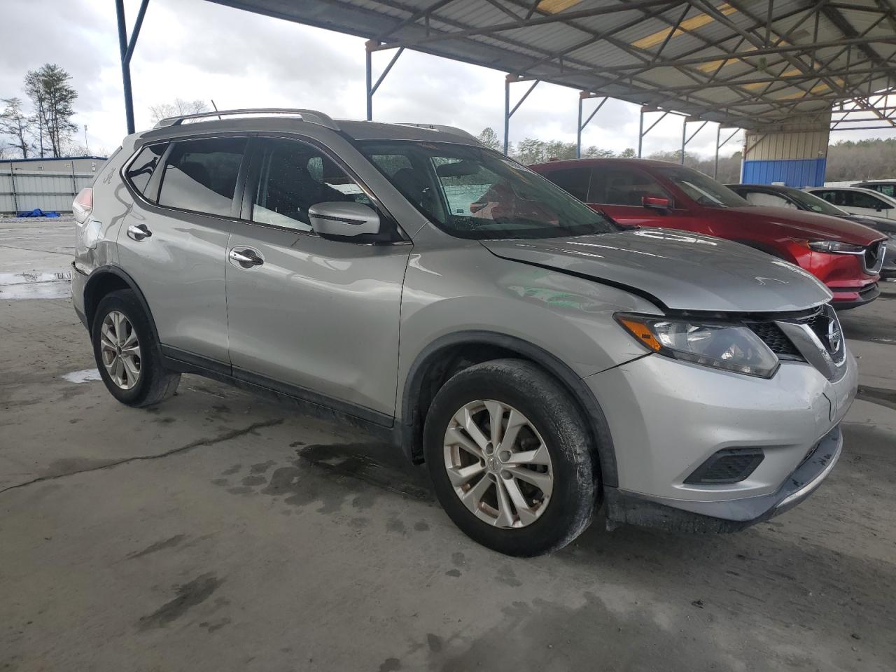 2016 Nissan Rogue VIN KNMAT2MT5GP694715 Copart auction photo, all over damage thumbnail 4