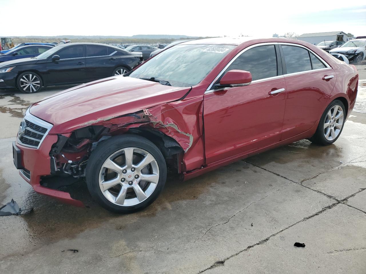 2013 Cadillac ATS VIN 1G6AB5RA2D0136825