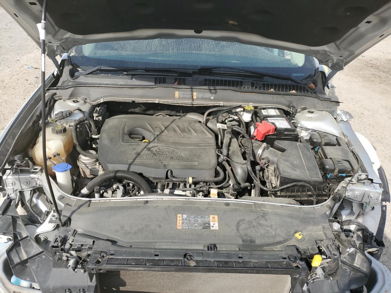 2018 Ford Fusion VIN 3FA6P0HD2JR222530 Copart auction photo, front end damage thumbnail 12