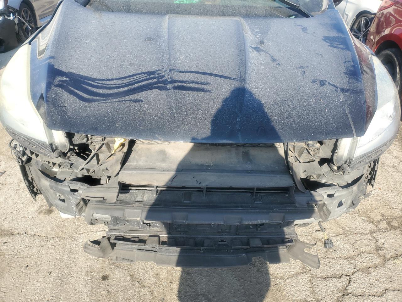 2013 Ford Escape VIN 1FMCU0HX9DUD19457 Copart auction photo, front end / side damage thumbnail 14