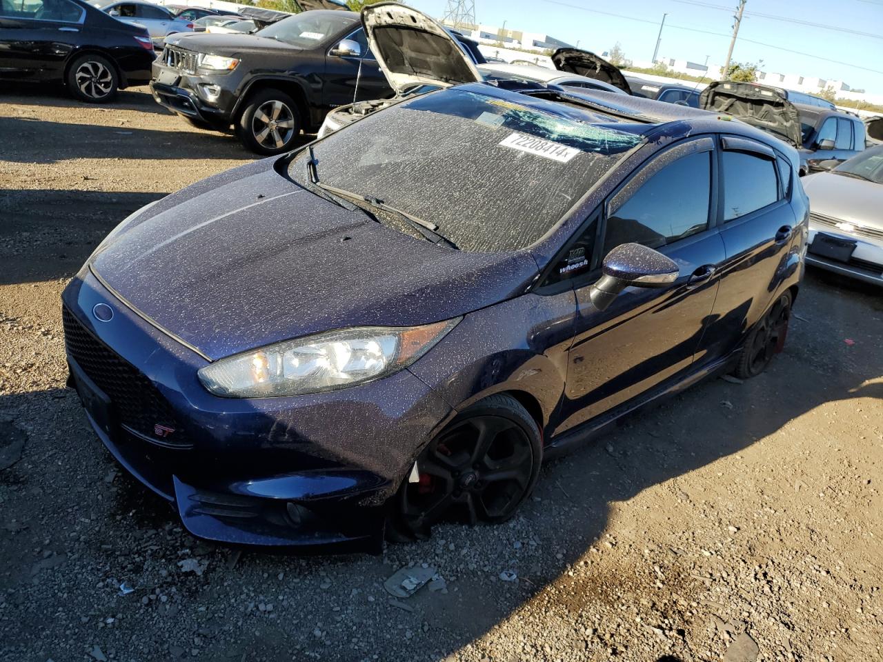 2016 Ford Fiesta VIN 3FADP4GX0GM205063