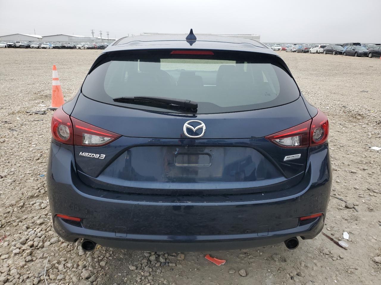 2018 Mazda 3 VIN 3MZBN1L30JM272467 Copart auction photo, front end damage thumbnail 6