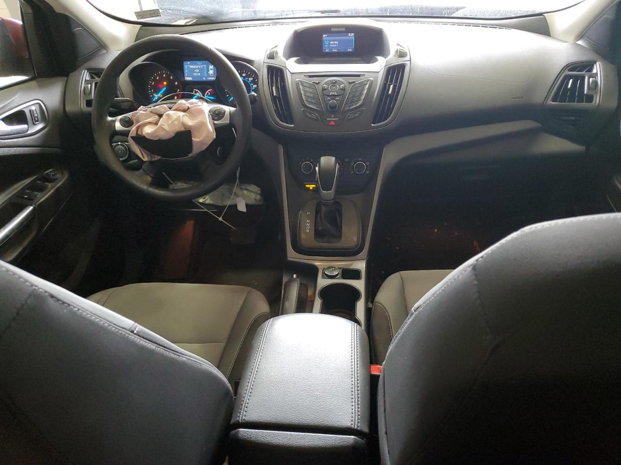 2015 Ford Escape VIN 1FMCU9GX9FUA21242 Copart auction photo, front end / undercarriage damage thumbnail 8