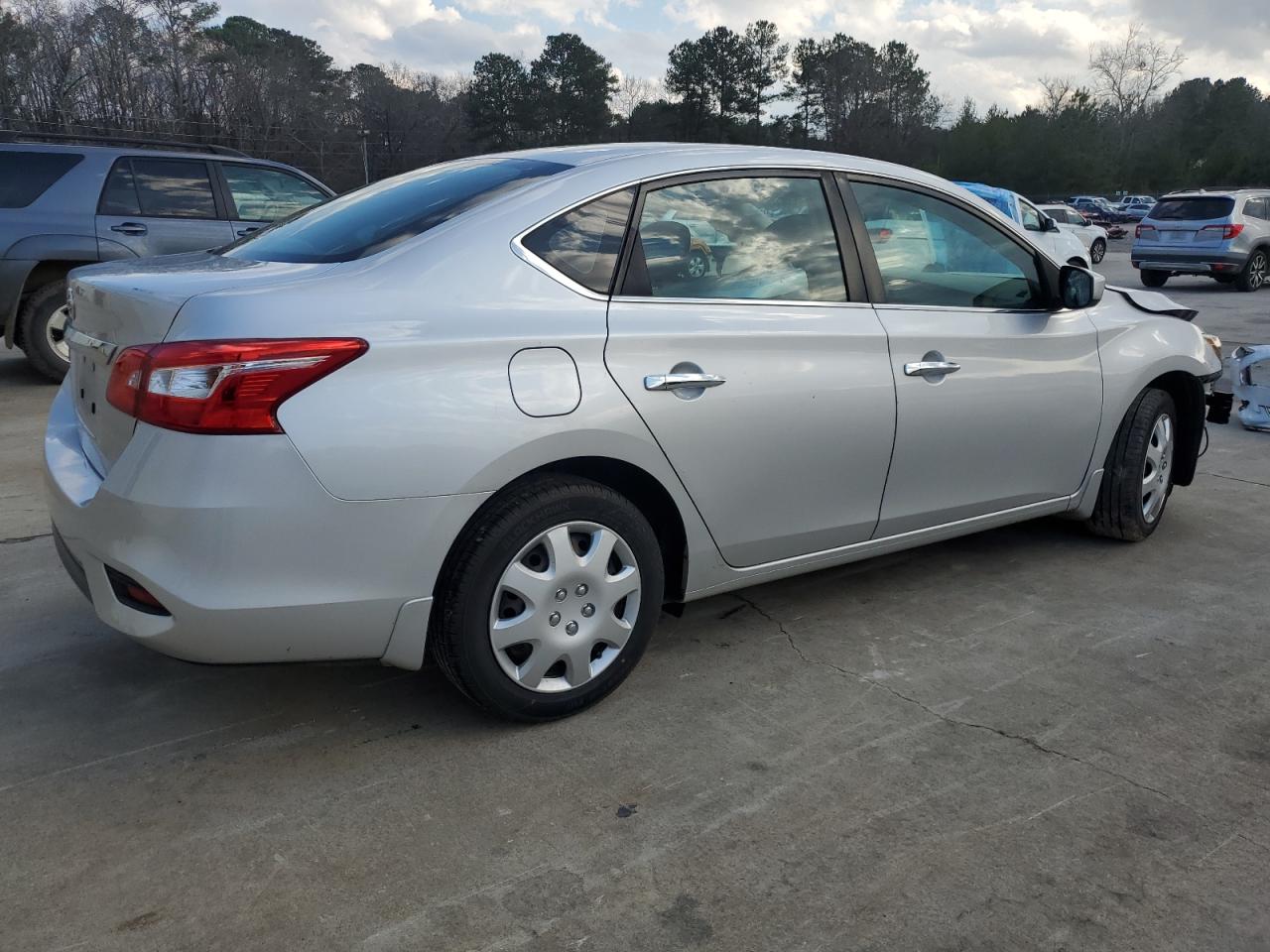 2019 Nissan Sentra VIN 3N1AB7AP8KY271712 Copart auction photo, front end damage thumbnail 3