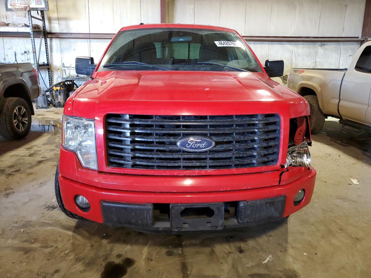 2014 Ford F-150 VIN 1FTMF1CM6EKF44311 Copart auction photo, front end / minor dent/scratches damage thumbnail 5