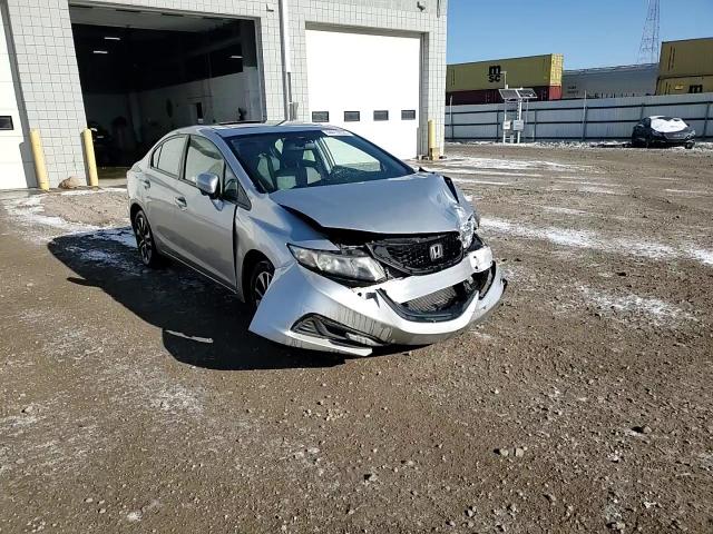2014 Honda Civic VIN 2HGFB2F83EH539553 Copart auction photo, front end / side damage thumbnail 11