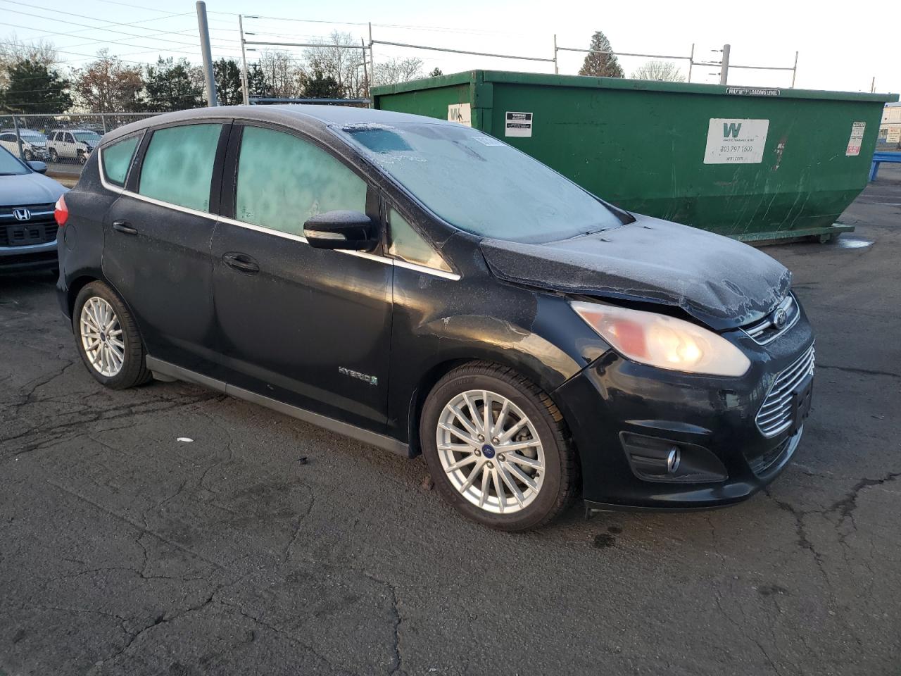 2015 Ford C-MAX VIN 1FADP5BU2FL117313 Copart auction photo, front end damage thumbnail 4