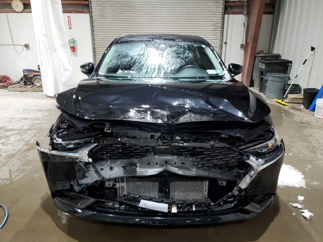 2021 Mazda 3 VIN JM1BPAAL0M1343667 Copart auction photo, front end damage thumbnail 5