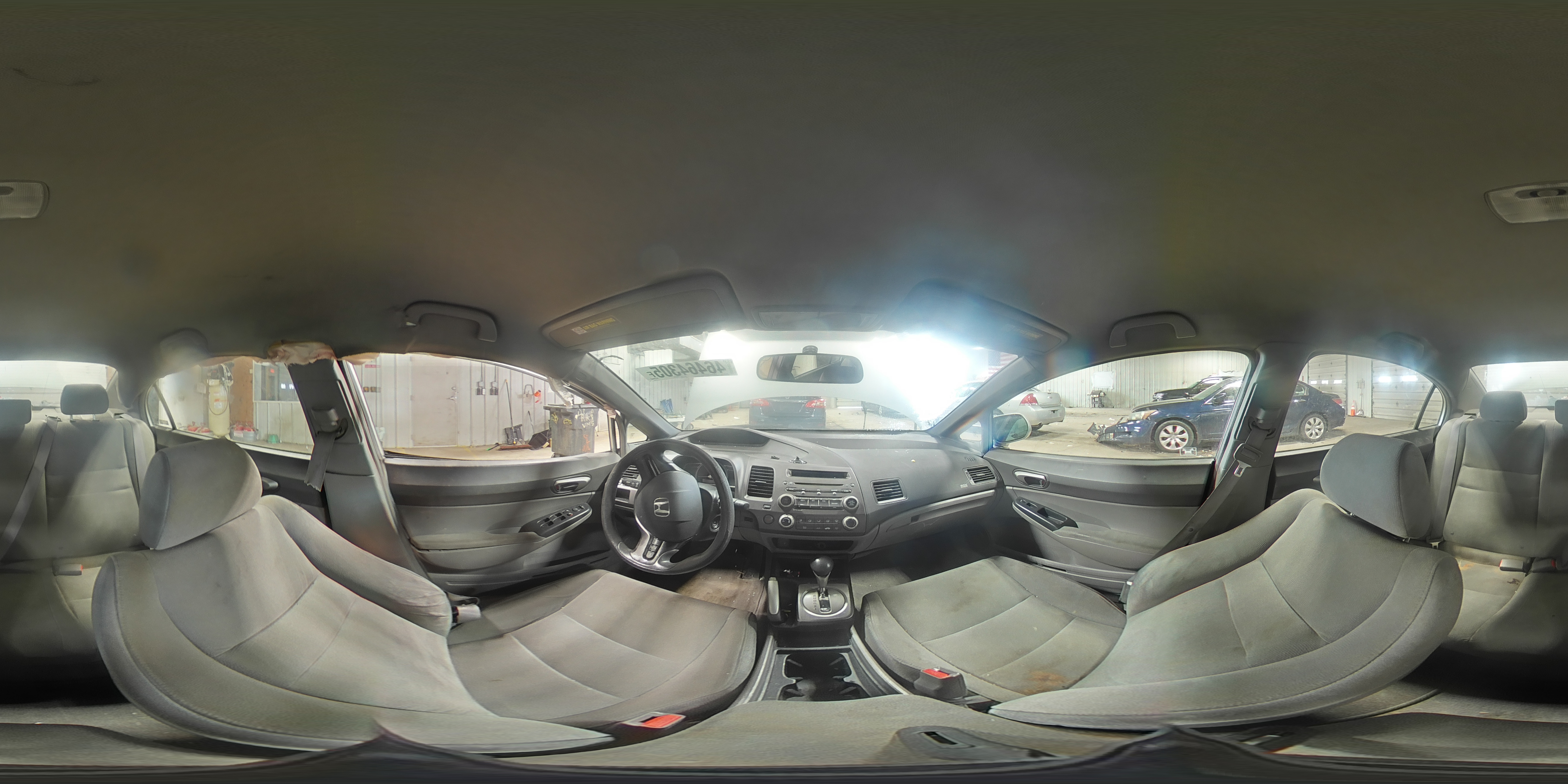 2006 Honda Civic VIN 1HGFA16516L133553 Copart auction photo, all over damage thumbnail 13