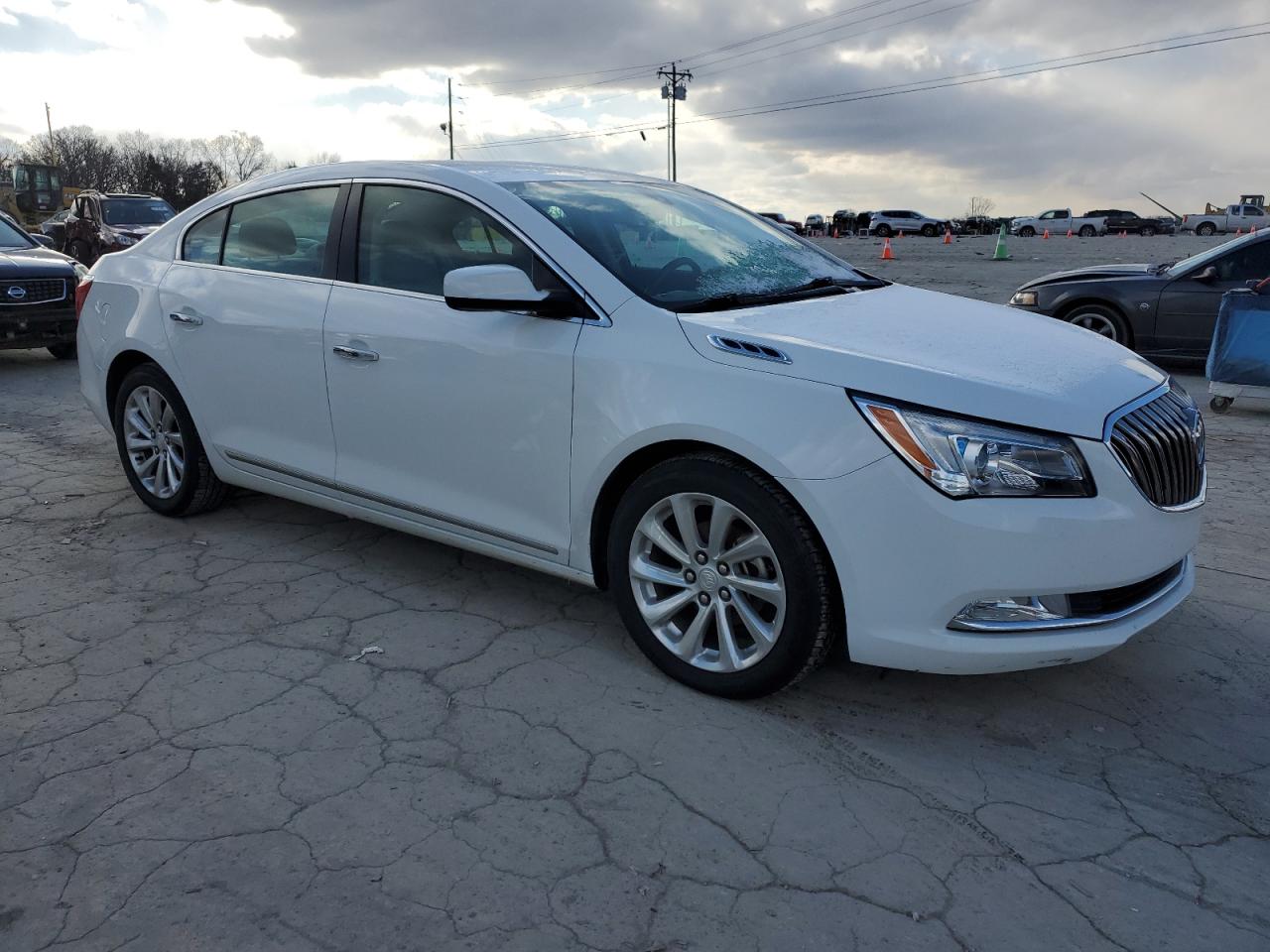2014 Buick LaCrosse VIN 1G4GA5GR5EF128635 Copart auction photo, rear end / side damage thumbnail 4