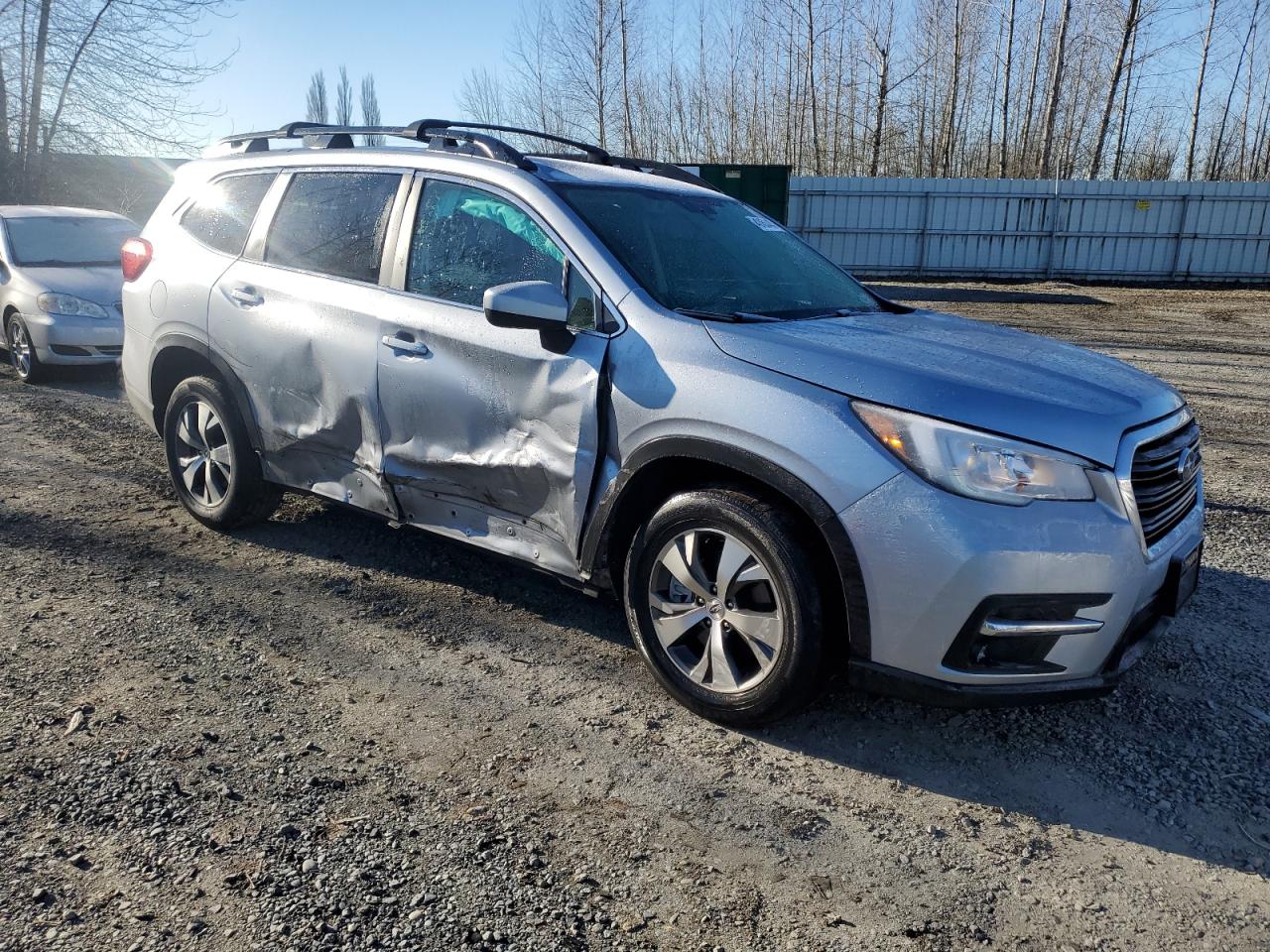 2020 Subaru Ascent VIN 4S4WMAFDXL3417588 Copart auction photo, side / rear end damage thumbnail 4