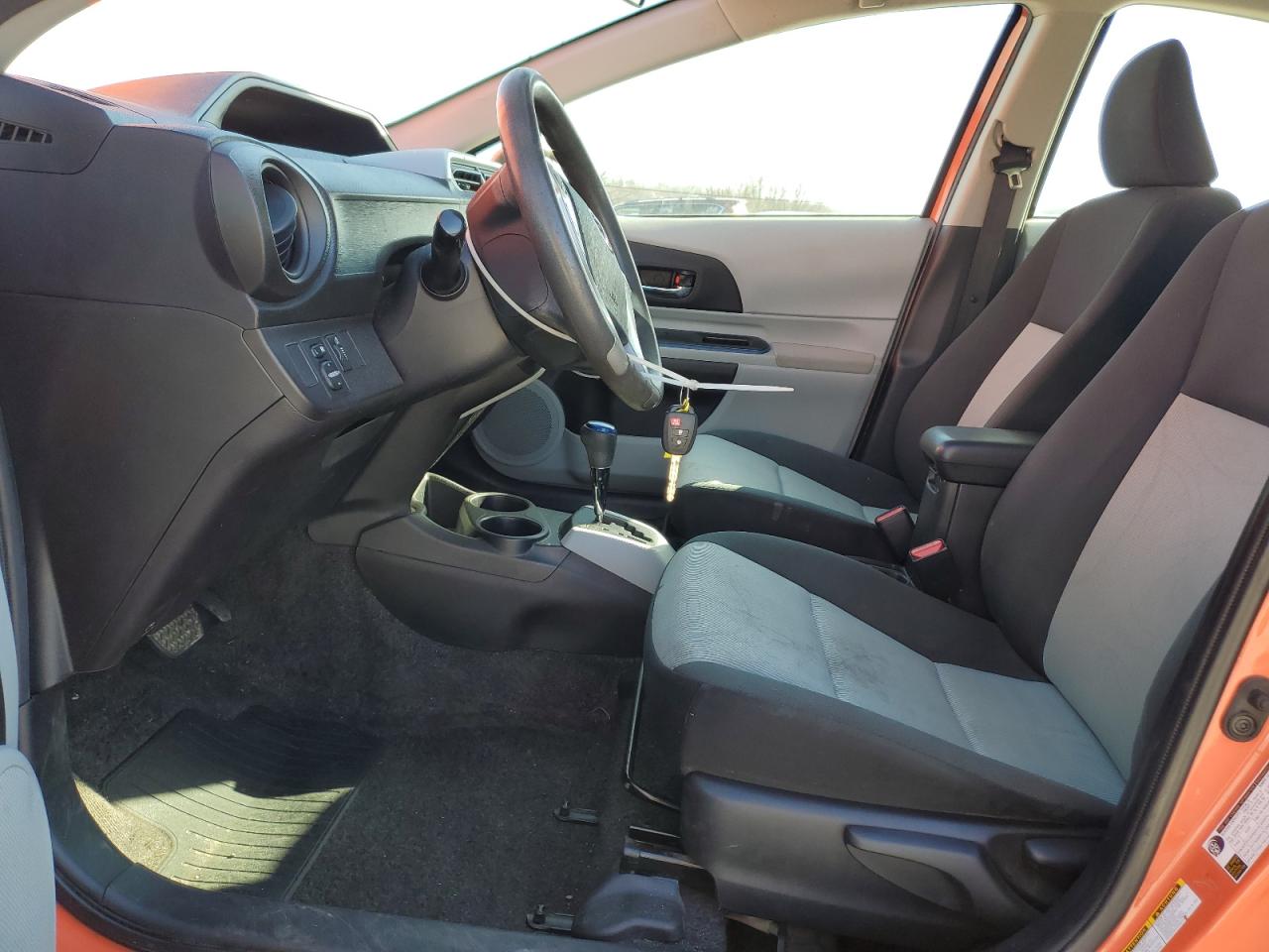 2012 Toyota Prius VIN JTDKDTB35C1013198 Copart auction photo, rear end / minor dent/scratches damage thumbnail 7