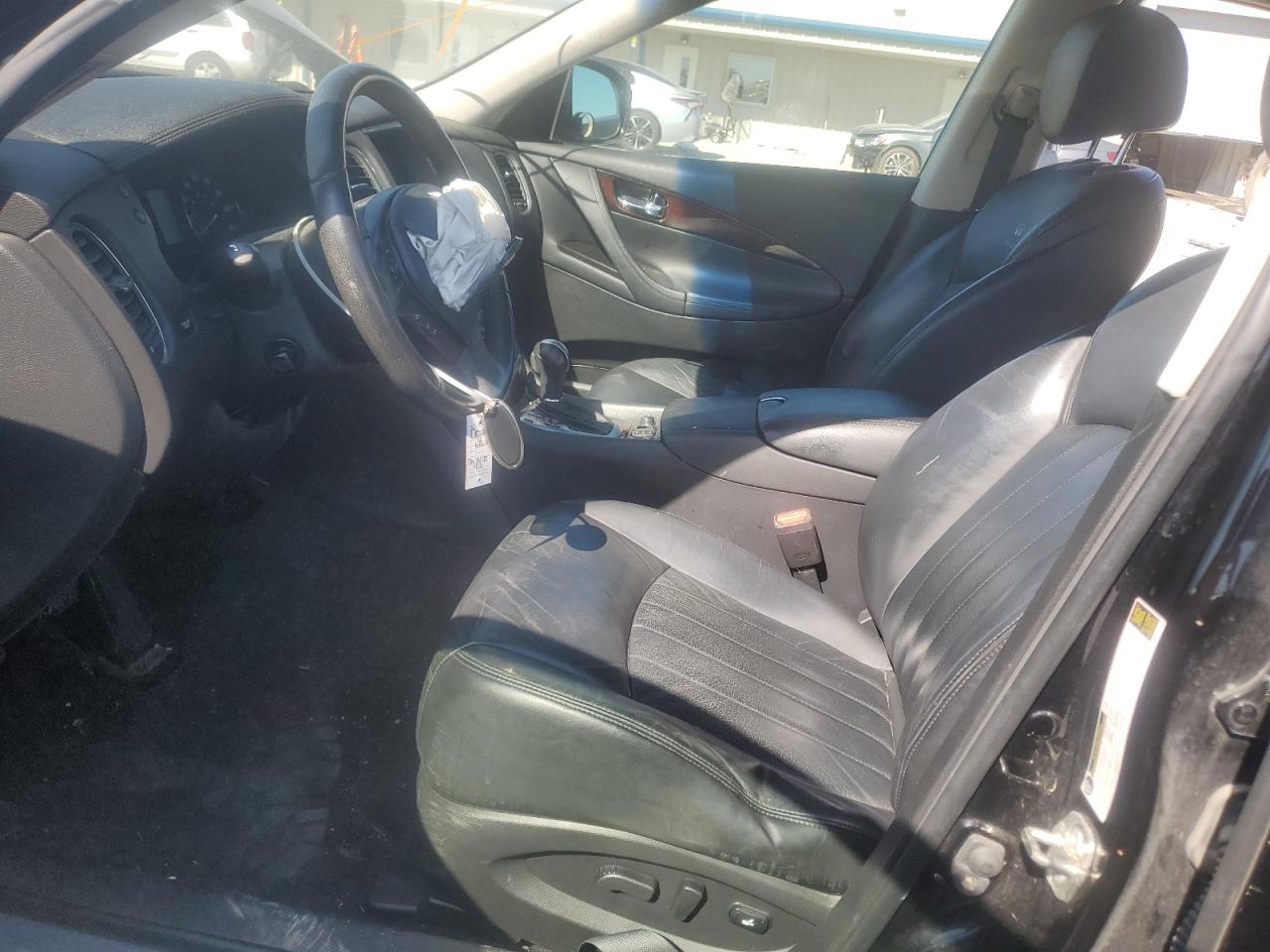 2012 Infiniti EX VIN JN1AJ0HP6CM401376 Copart auction photo, front end damage thumbnail 7
