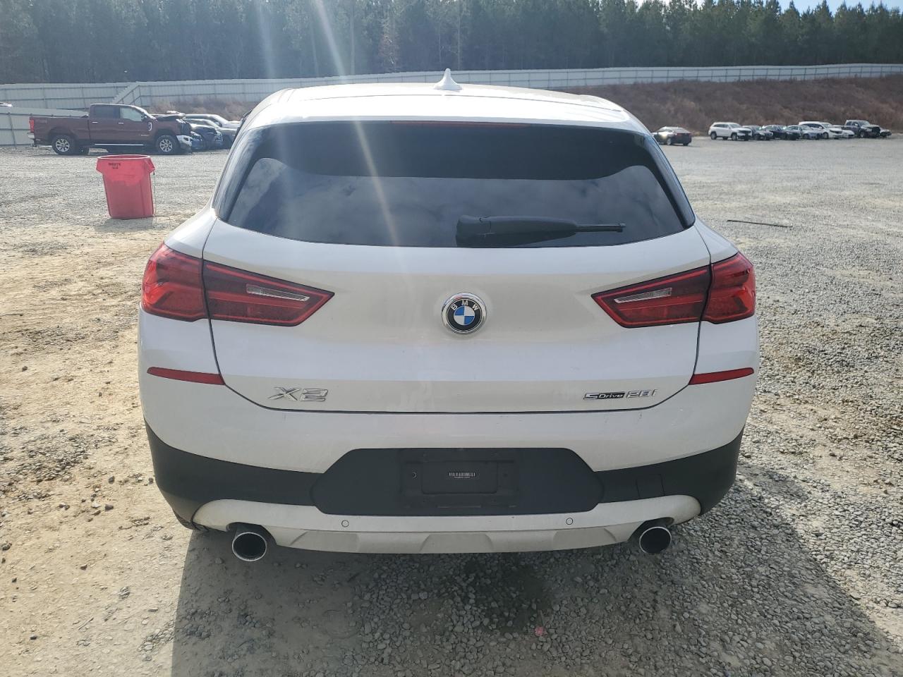 2020 BMW X2 VIN WBXYH9C05L5N96129 Copart auction photo, side / front end damage thumbnail 6