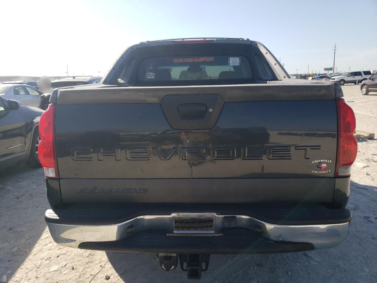 2005 Chevrolet Avalanche VIN 3GNEK12ZX5G253113 Copart auction photo, mechanical / minor dent/scratches damage thumbnail 6