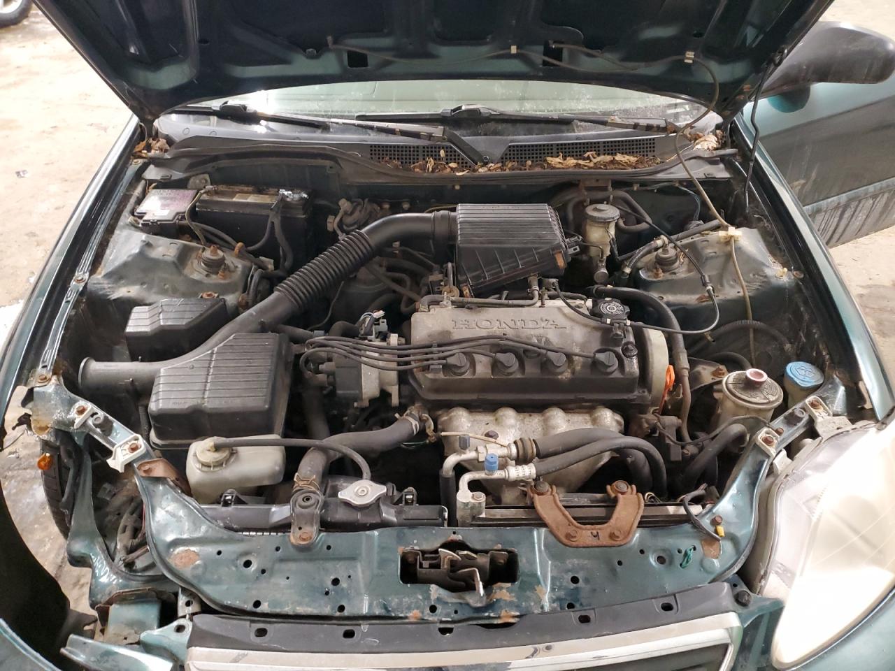1999 Honda Civic VIN 2HGEJ6611XH594868 Copart auction photo, front end / hail damage thumbnail 11